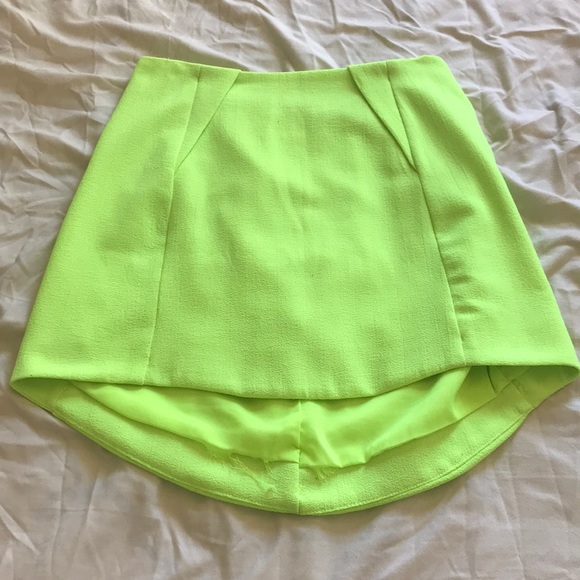 Mossman Dresses & Skirts - Mossman Neon Green Skirt